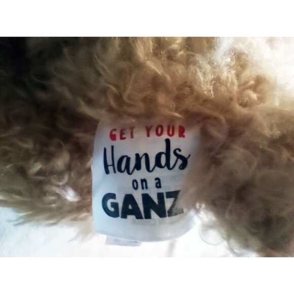 Ganz Plush Bear Orange Ribbon Murdoch Tan 12 Inch Stuffed Animal Vintage H14182 - Picture 9 of 12